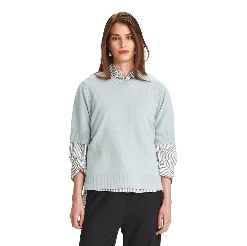 Caroline Sills Myka Cashmere Tee